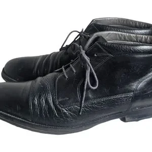 Johnston & Murphy Cellini Mens Brown Leather Ankle Chukka Boots Size 12 M Johnston Murphy Cellini Brown Ankle Boots Mens 10M | eBay main image 2